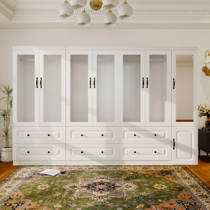 Studio white wardrobes discount